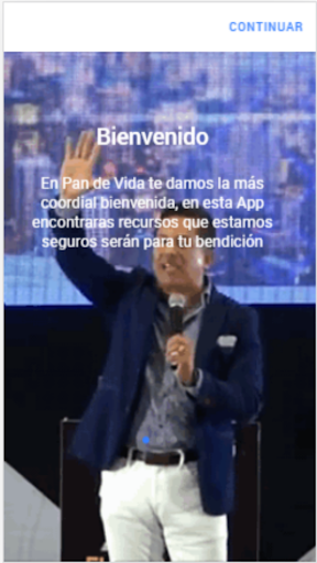 Android application Pan de Vida screenshort
