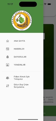 OGM Mobil ve Barkod Uygulaması Screen 2