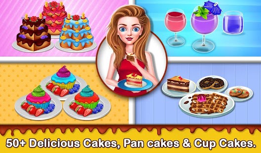 Cake Shop Pastries & Waffles Screenshot