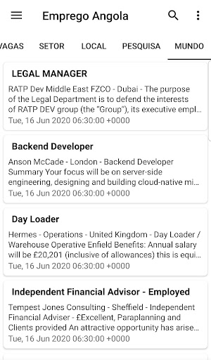 Emprego Angola Screen 2