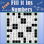Number Fill in puzzles - Numerix, numeric puzzles 6.9