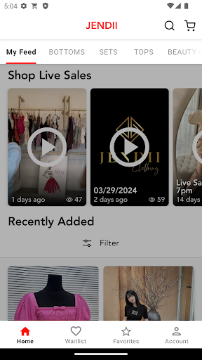 Android application JENDII screenshort