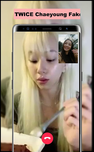 TWICE Chaeyoung Fake Call Screen 3