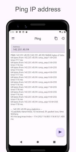 Ping Screen 2