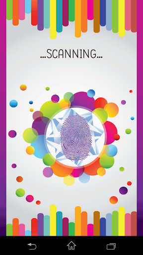 Lucky Color Fingerprint Scan Screen 2