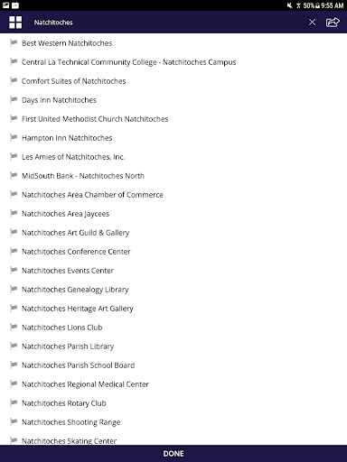 Screenshot of Go Natchitoches