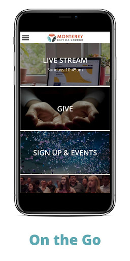 Android application Monterey Baptist Church screenshort