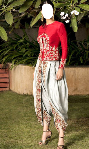 Women Dhothi Fashion Suit Screen 3