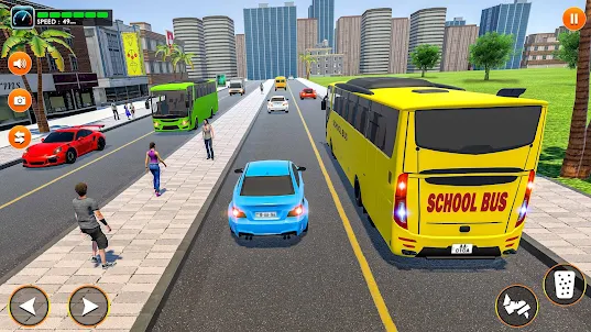 School Bus Driving Game Tycoon