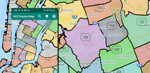 NYC Precinct Map