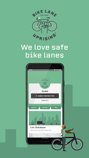 Android application Bike Lane Uprising screenshort