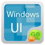 GO SMS-Blue Windows UI (Metro) icon