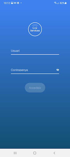 Android application Link Services screenshort