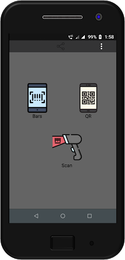 Android application Code screenshort