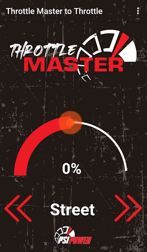 PSI Power Throttle Master Screen 3