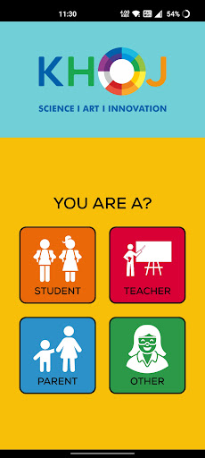 Android application KHOJ - Science, Arts and Inn. screenshort