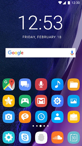 Theme of Samsung Galaxy A05s Screen 3