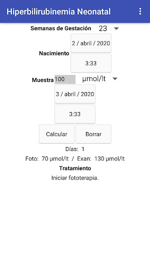 Bilitest Screen 3
