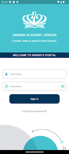 Android application Amman Academy Parent Portal screenshort
