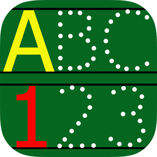 ABC123 English Alphabet Write  Icon