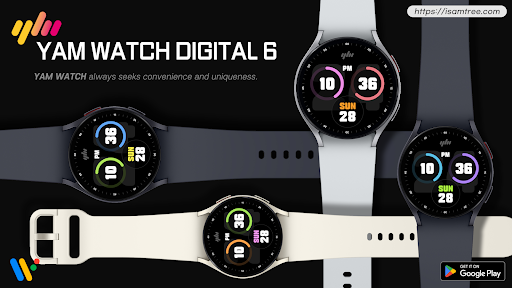 Android application YamWatch Digital 6 screenshort