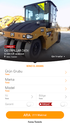 BorusanCAT İkinciEl Uygulaması