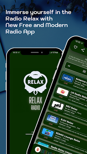 Android application Radio Relax - Online Radio FM screenshort