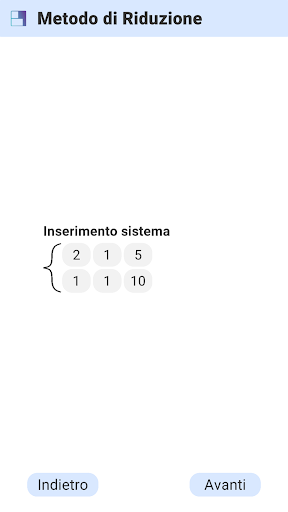 MetodoDiRiduzione Screen 2