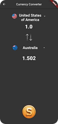 Android application Currency & Tax-Free Calculator screenshort