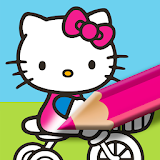 Hello Kitty Coloring Book - Cute Drawing Game icon