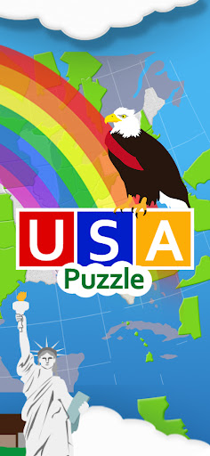 USA Map Puzzle Screen 2