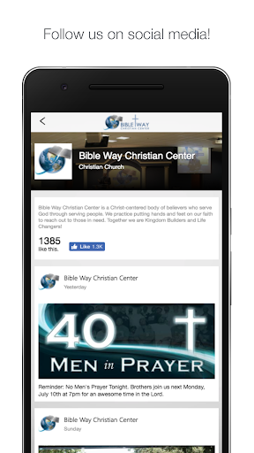 Bible Way Christian Center Screen 3