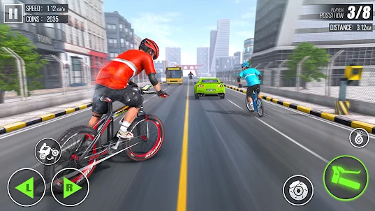 Fahrrad Spiele Radrenn Spiel