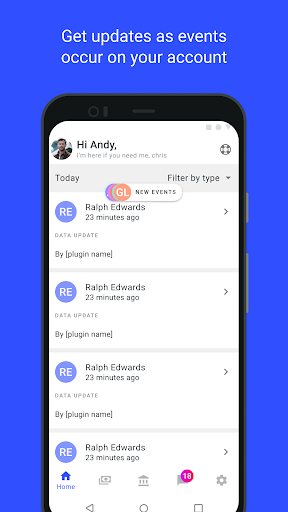 Android application Arena screenshort