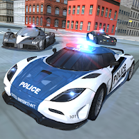 Полицейский автомобиль симулятор погони