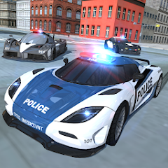 Police Car Simulator Cop Chase Mod apk أحدث إصدار تنزيل مجاني