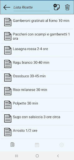 Notepad, Notes Box, Calendar Screen 2
