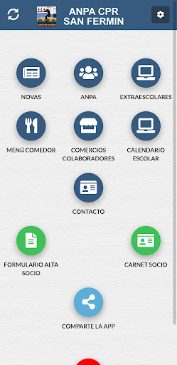 Android application ANPA CPR San Fermín screenshort