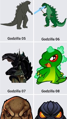 How to draw Godzilla monstersのおすすめ画像2