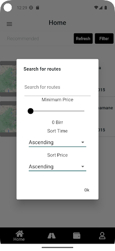 United Trucking Driver Screen 2