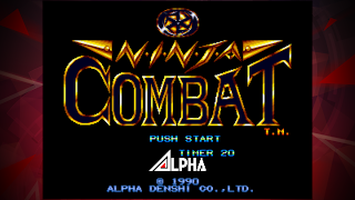 NINJA COMBAT ACA NEOGEO - Screenshot 1