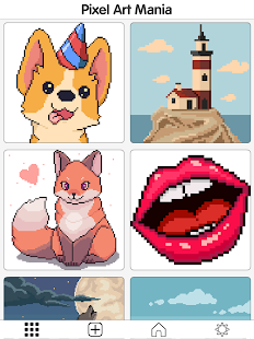 Pixel Art Mania: Color By Number - Paint By Number