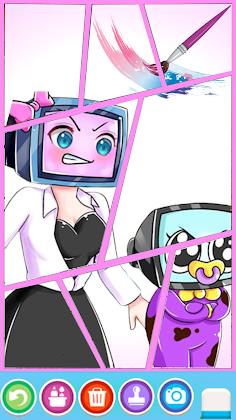 Skibydy Toilet Tv Woman Color - Screenshot 1