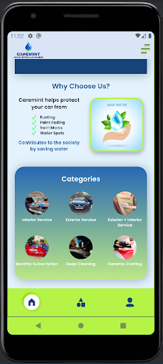 Caremint Screen 2