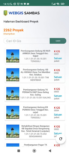 Bepakkat Screen 2