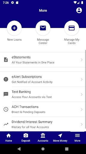 Awakon Federal Credit Union Screen 3