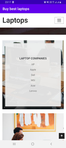 Laptop Shopping App - Best laptops finder  filter
