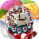 Ice cream Clock Live Wallpaper - Analog Clock icon