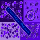 Crazy Home Circles Purples icon