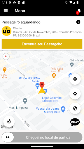 UmDriver - Motorista Screen 2